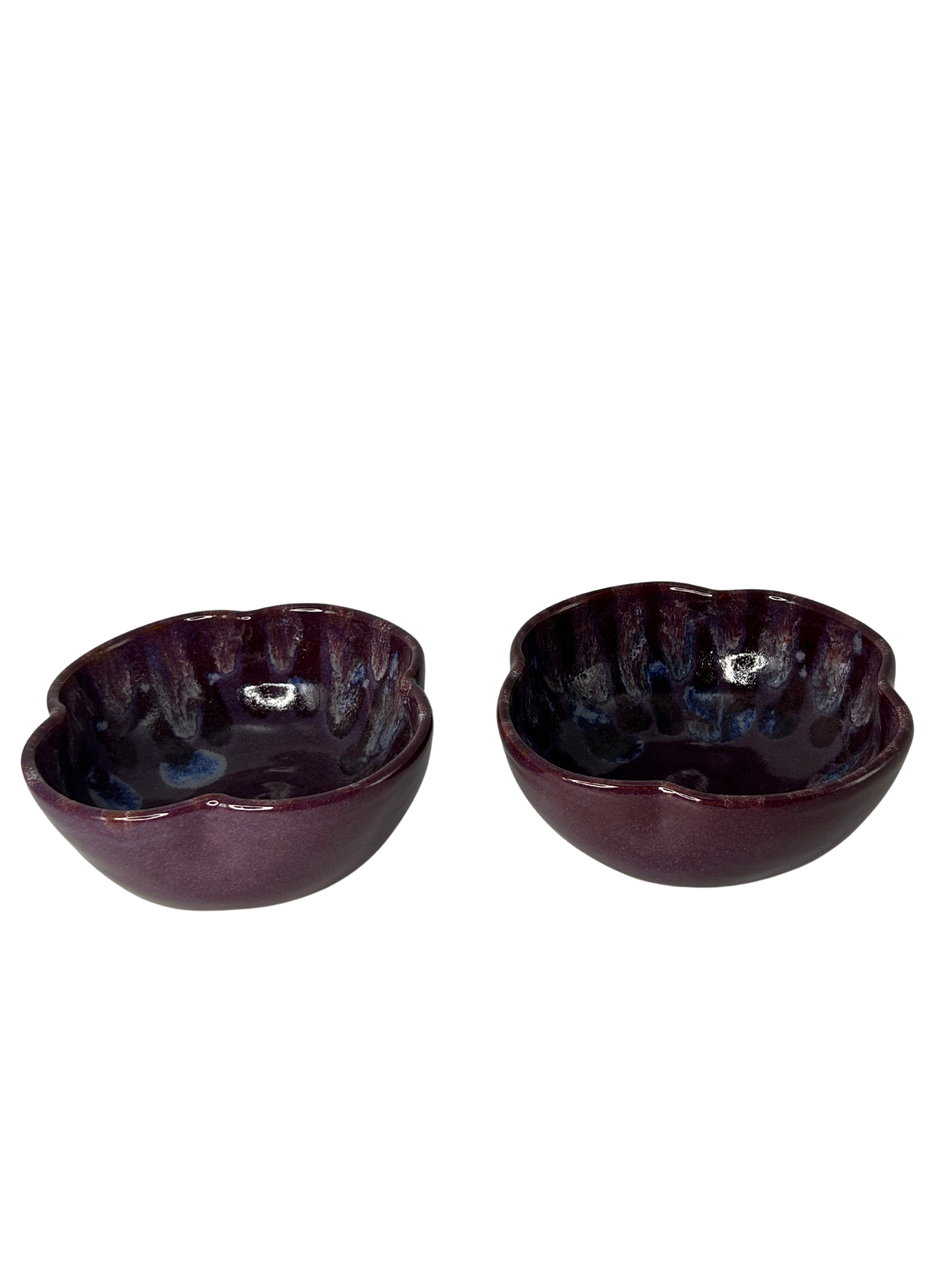 Dupla de Bowls Roxo Azeitona