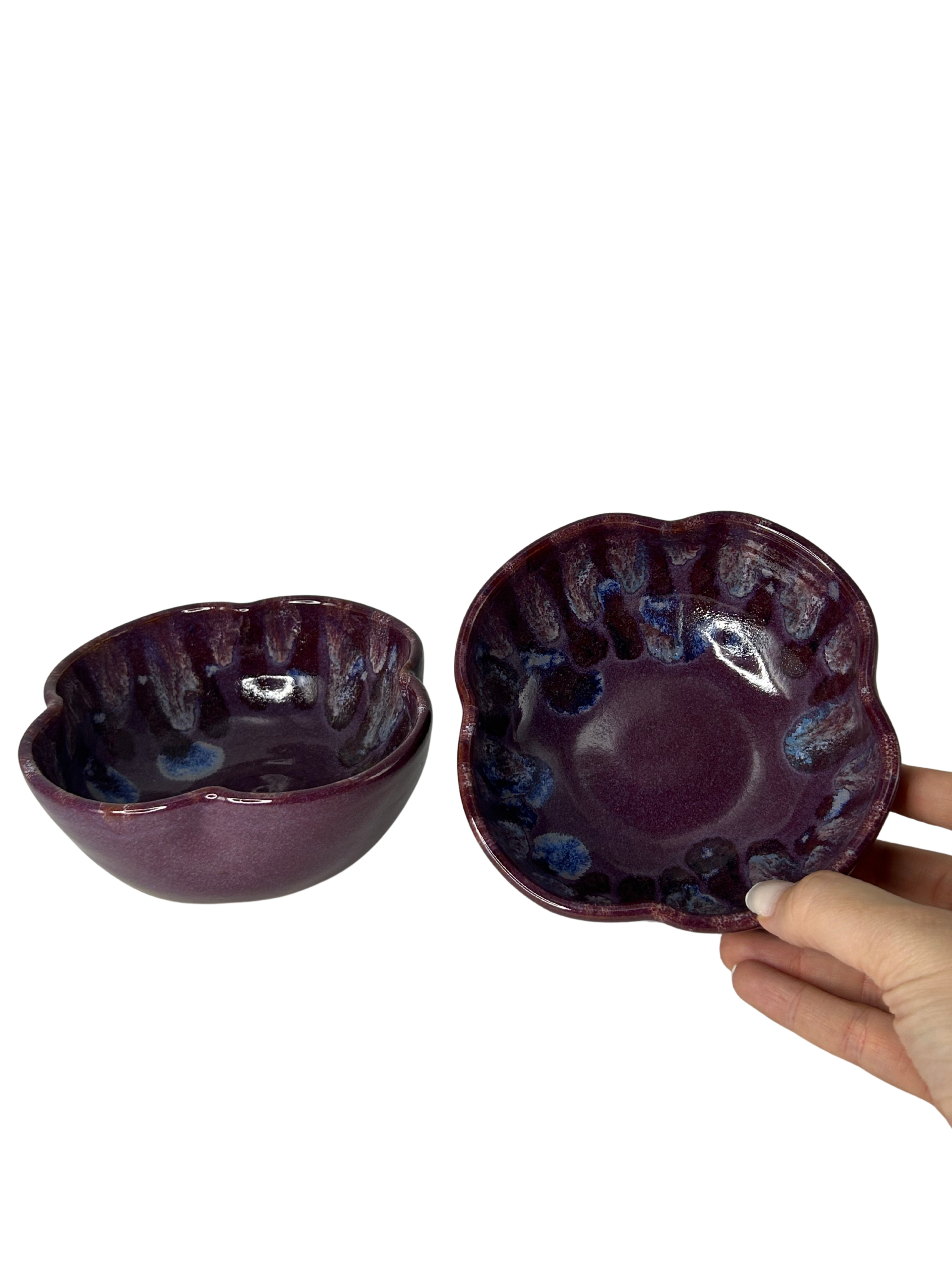 Dupla de Bowls Roxo Azeitona