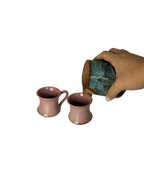 Dupla de Caneca Rosa & Leiteira