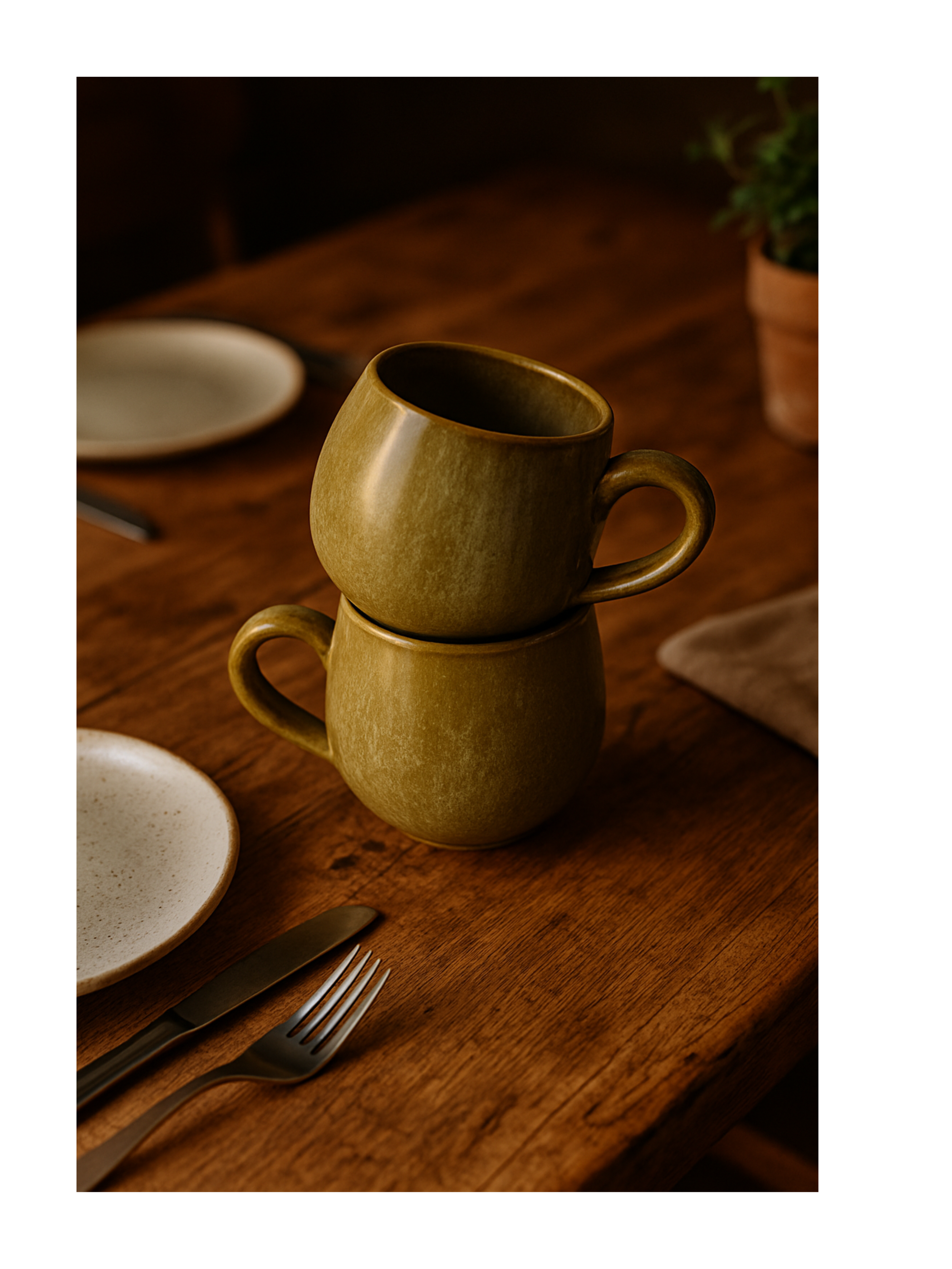 Dupla de Canecas Verde