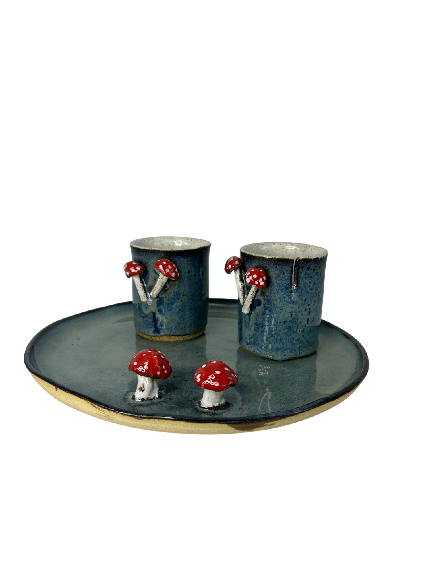 Dupla de Copos para Chá+ Bandeja