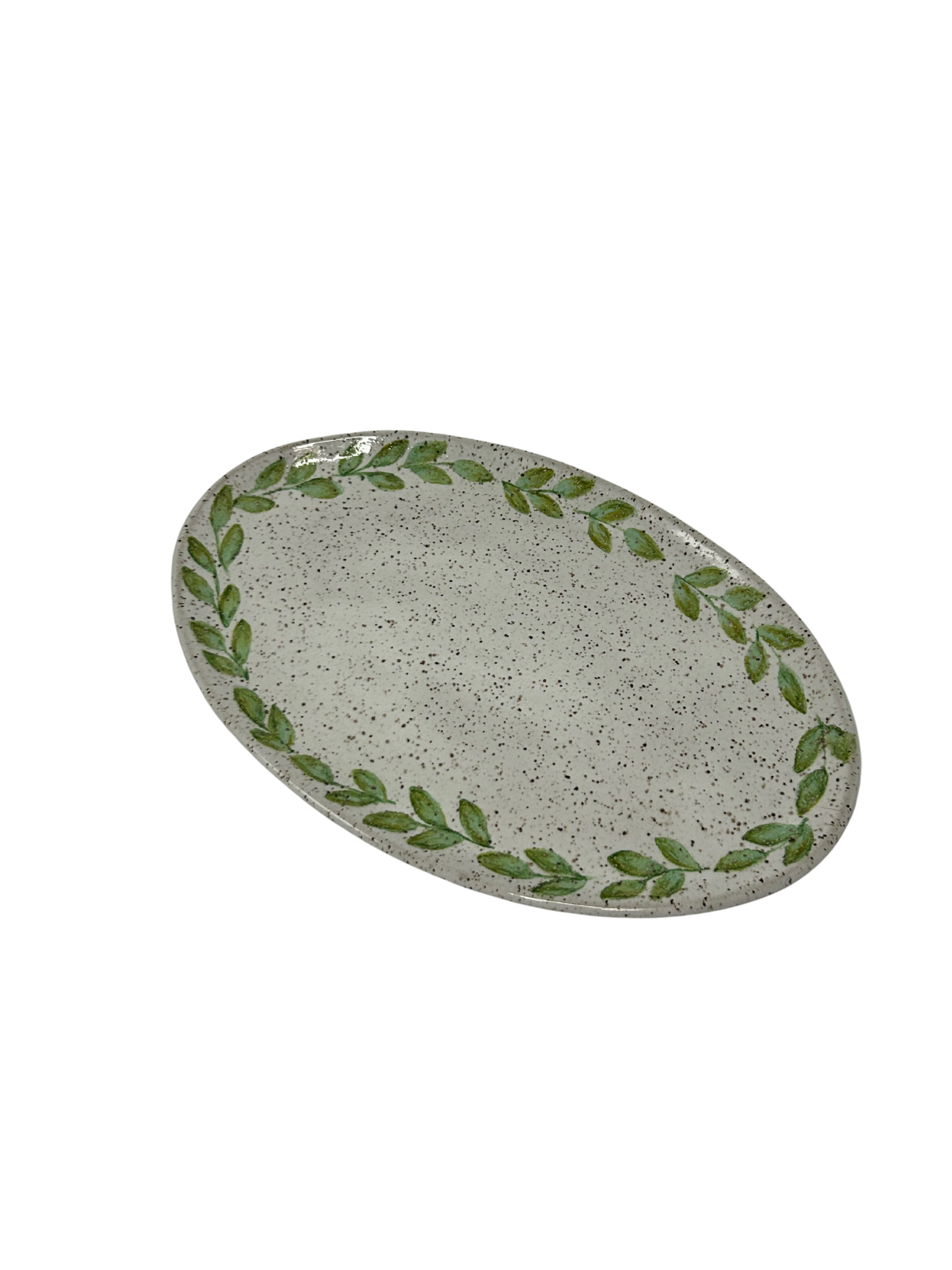 Travessa Oval Folhas